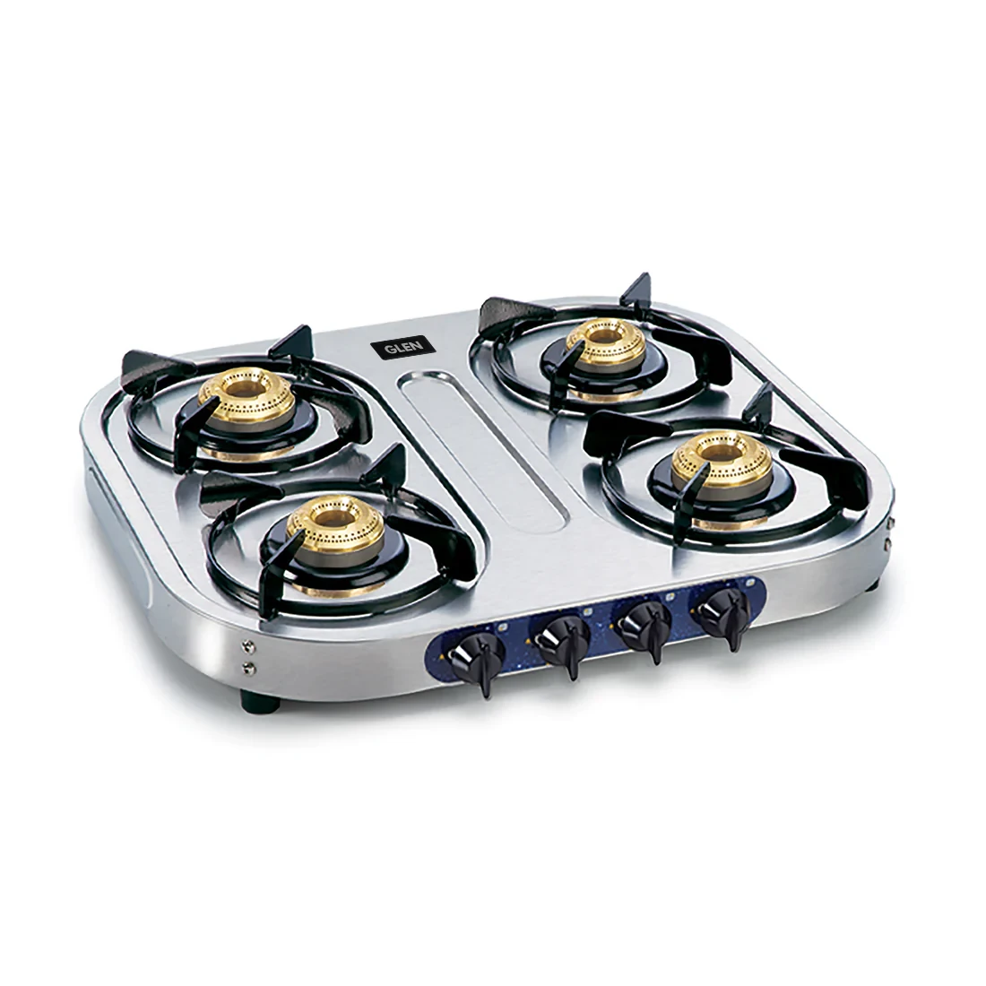 4 Burner Stainless Steel Gas Stove with Brass Burner (CT1044SS) - Manual