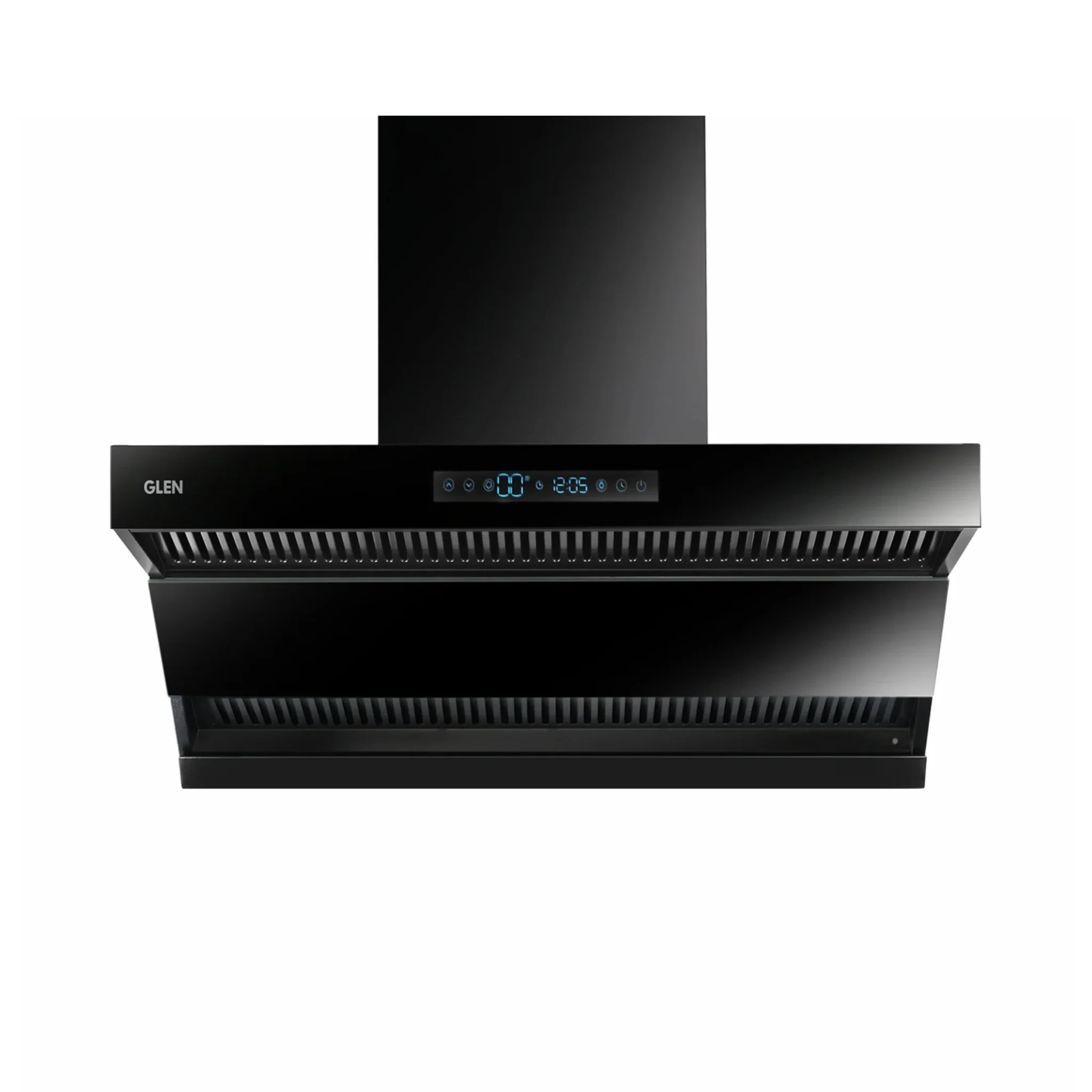 Auto Clean Chimney with Double Draft Suction, Inverter Technology, BLDC Motor 60/75/90cm 1600 m3/h - Black (CH 6076 AC)