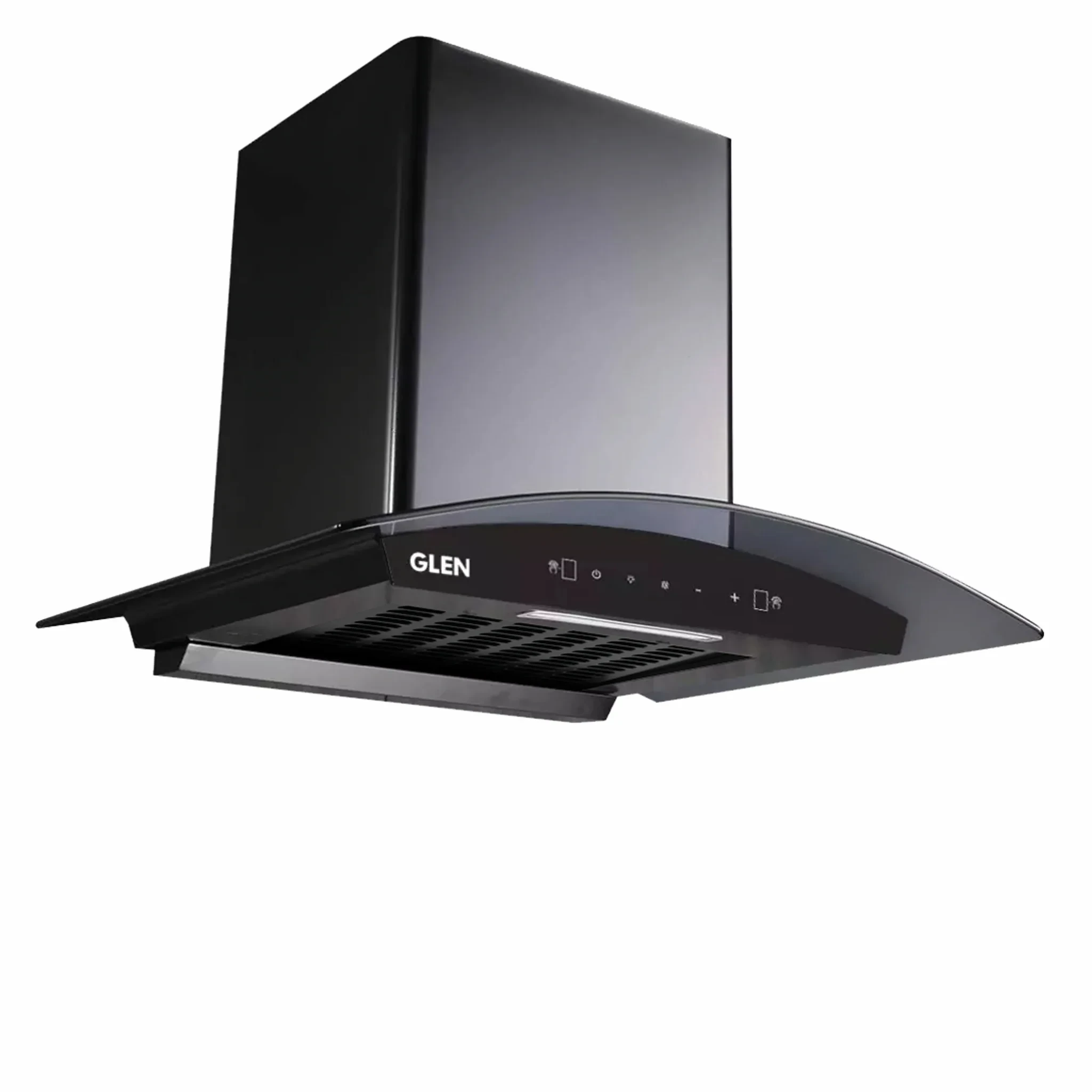 Auto Clean Curved Glass Filterless Kitchen Chimney with Motion Sensor 1200 m3/h (6060 BL AC 60/90cm)