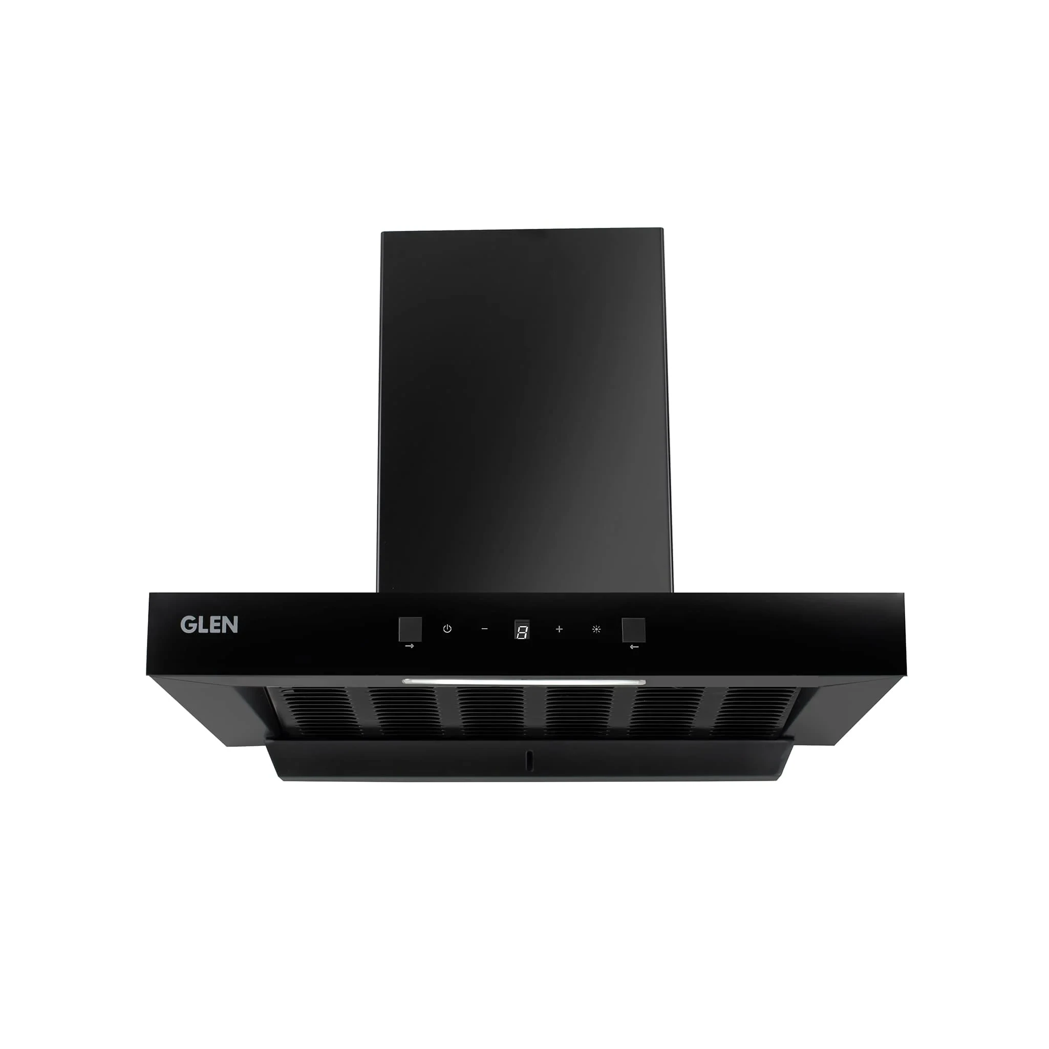 Auto Clean Filter less Kitchen Chimney, Motion Sensor control with Digital Display 60cm, 1200 m3/h (6052 DI BL AC 60)