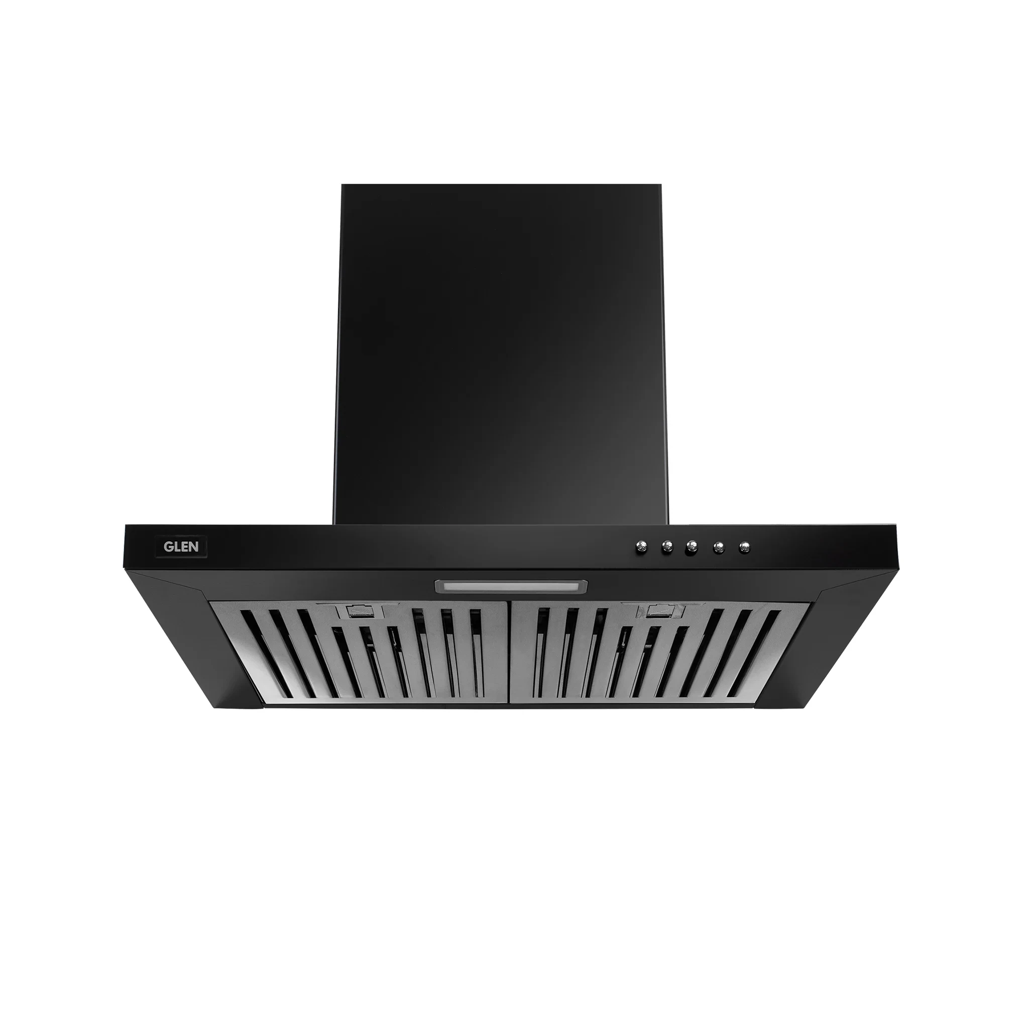 Electric Kitchen Chimney, T Shape Baffle filters 60cm 1100 m3/h -Black (CH6052INBLK60BF)