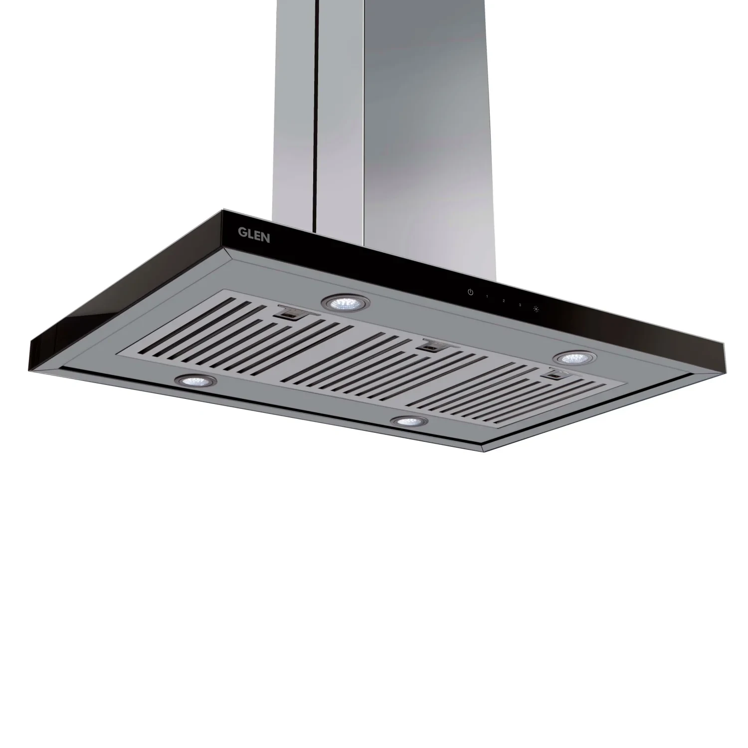 Island Kitchen Chimney Touch Control Italian Motor Baffle filters 90/120cm 1250 m3/h (CH6052TSISBF)