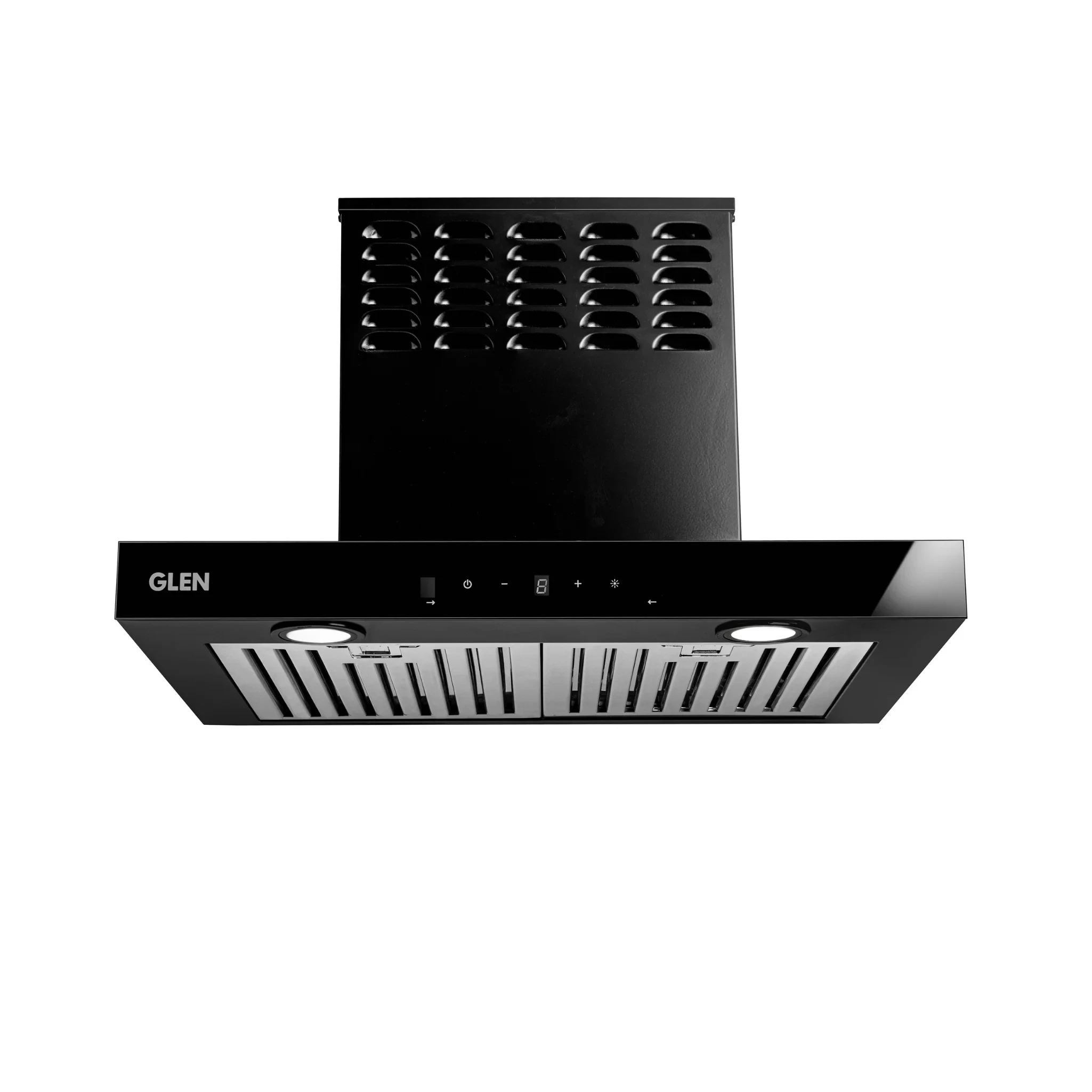 Wall Mounted Ductfree Kitchen Chimney Plug & Play with Baffle filters 60cm 1100 m3/h -Black (CH6052DFMSBFBL60)