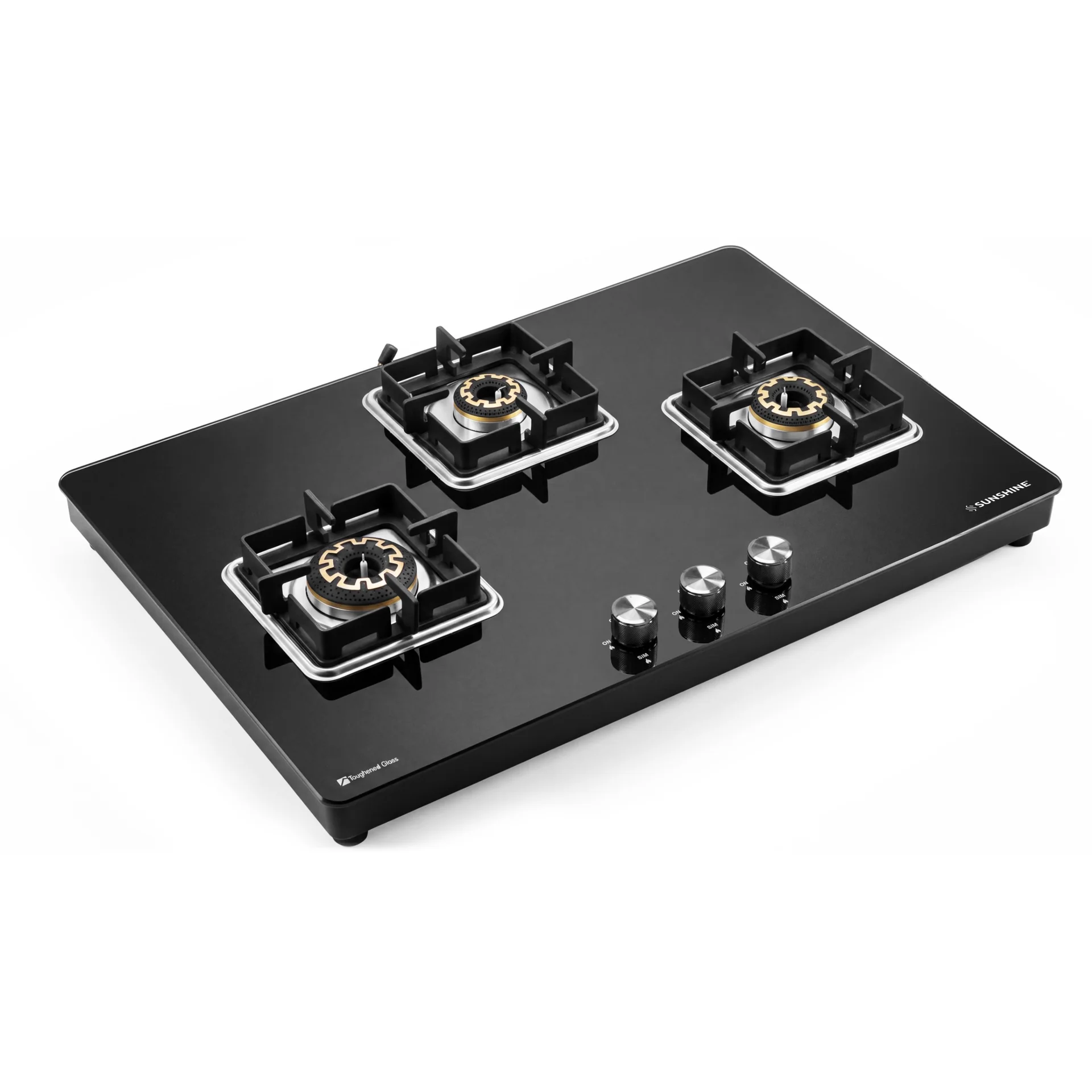 Sunshine Shine Hob Top - 3, 4 & 5 Burner Auto Ignition Gas Stove